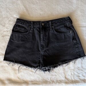 Forever 21 Black Jean Shorts
